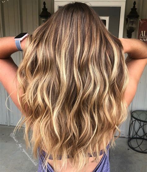 balayage golden brown|brown hair with blonde balayage.